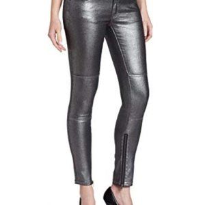 BCBG Jasper Jean in Gunmetal with zipper